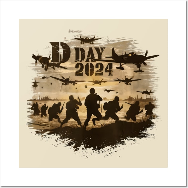 D Day 2024 D Day 2024 Posters and Art Prints TeePublic
